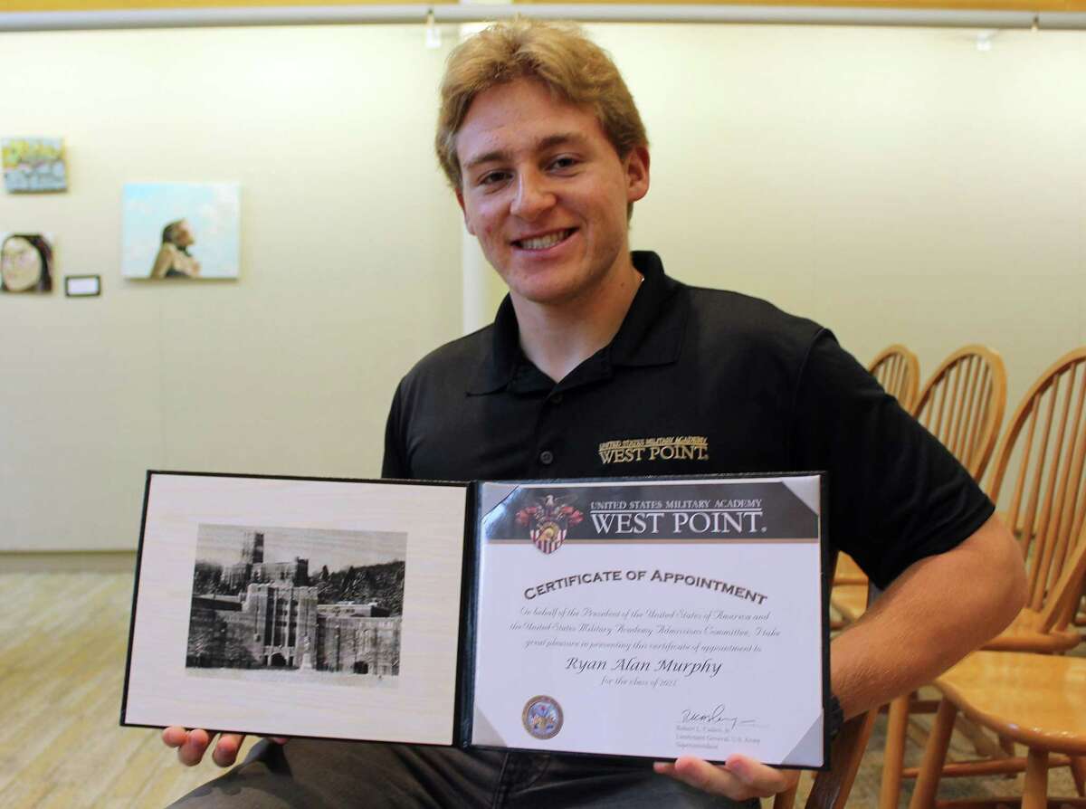 Ryan Murphy, a Stamford resident and senior at St. Luke's School in New Canaan, will graduate on June 2 and head to the U.S. Military Academy at West Point this fall.