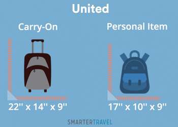 united airlines baggage economy