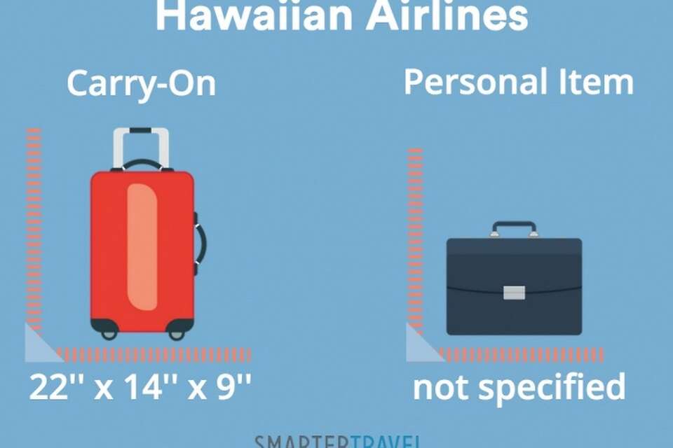 Hawaii airlines carry on size online