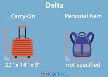 delta carry on specifications