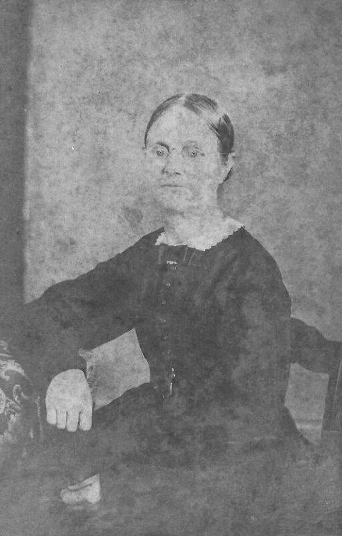 Harriet Putnam Canfield Todd George, a thrice-married single mother running a farm and sawmill near Buffalo Bayou, no doubt was tougher than she looked.