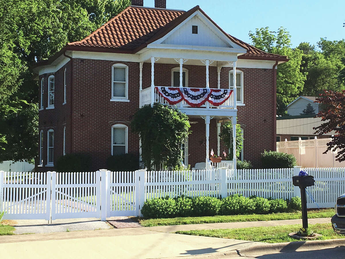 The Village Board recently designated three Glen Carbon properties as Historical Landmarks. Pictured is the Rasplica House, located at 192 S. Main St. The home was built in 1904 by local businessman W.B. Rasplica.