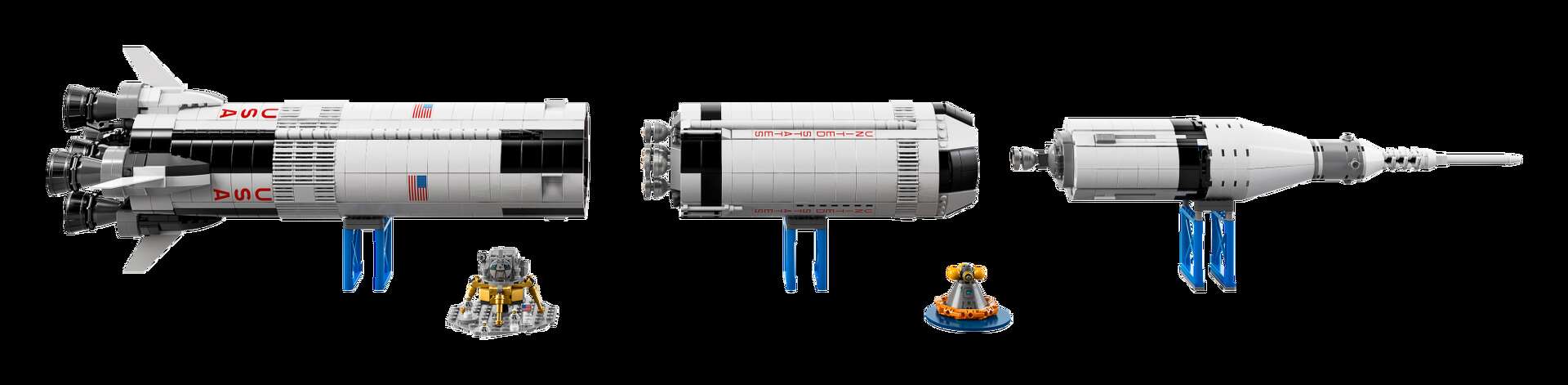 LEGO releases amazing replica of NASA Apollo Saturn V rocket, image size:1920x471