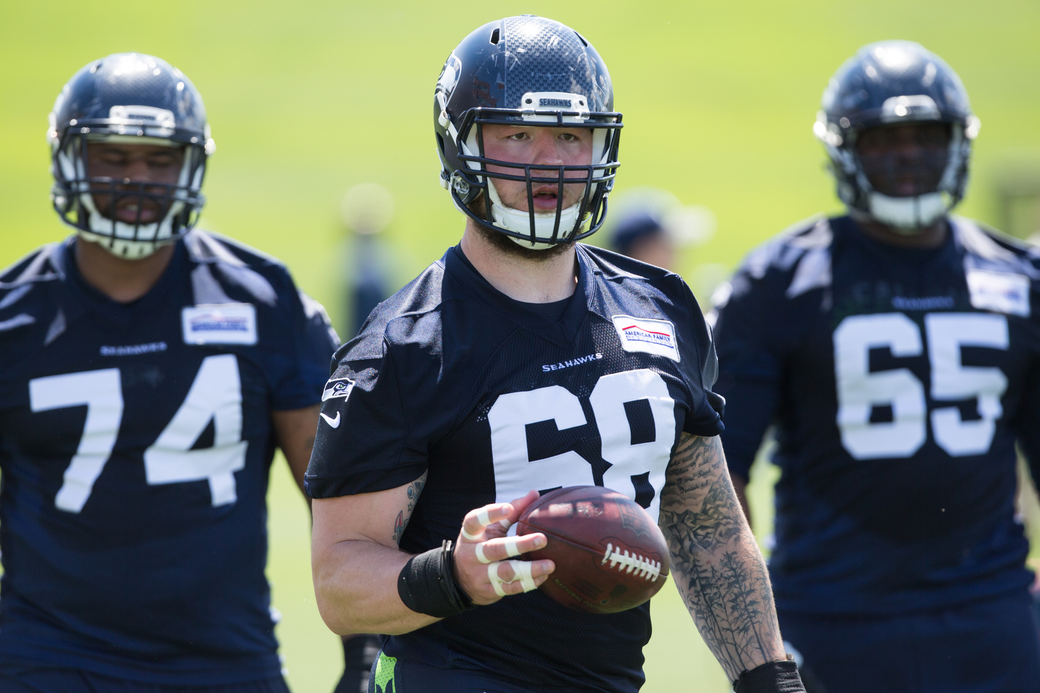 Seahawks and C Justin Britt agree to a three-year extension