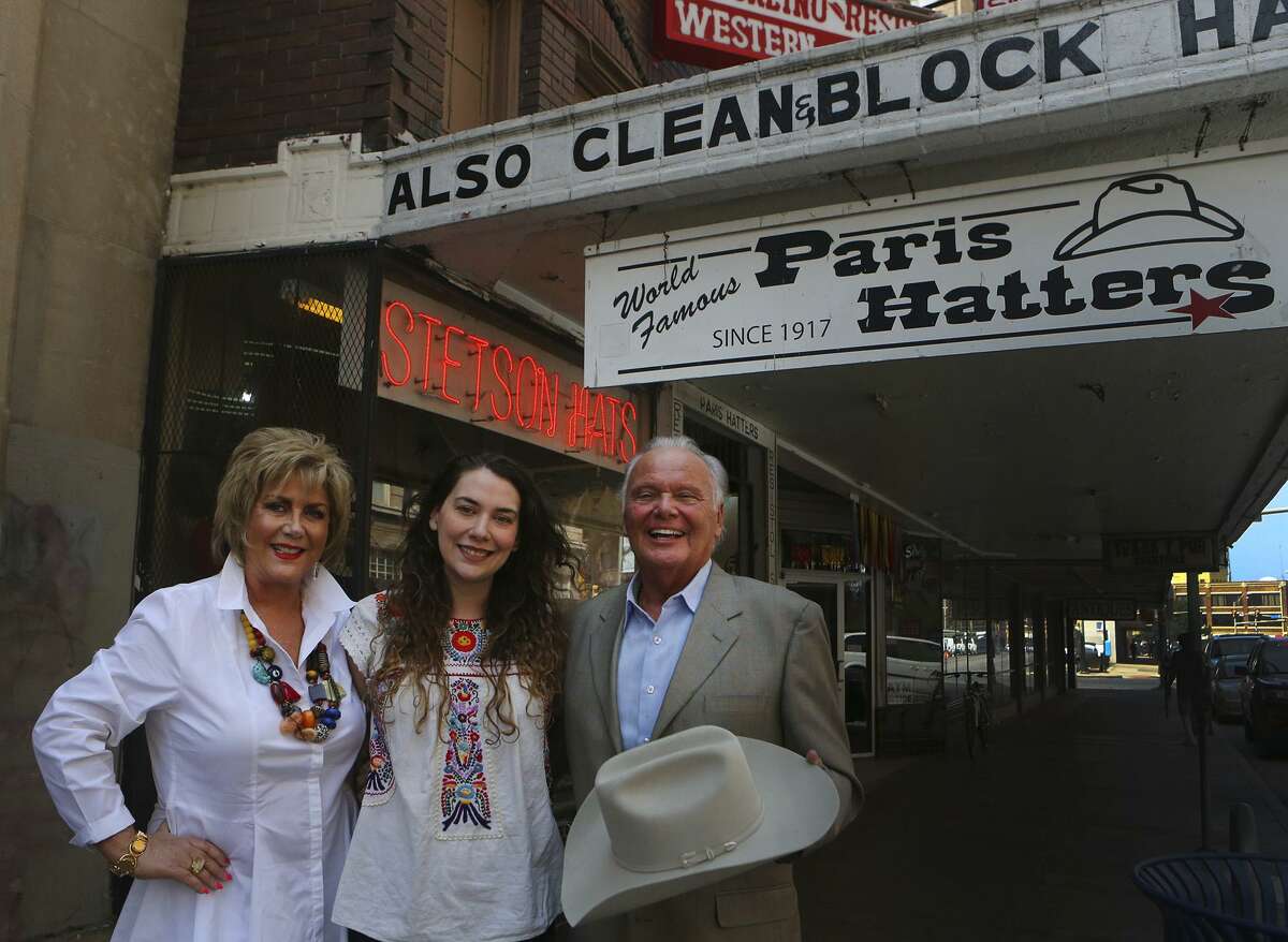 Alex Sledge, with parents Abe and Myrna Cortez, also is following in the family business.