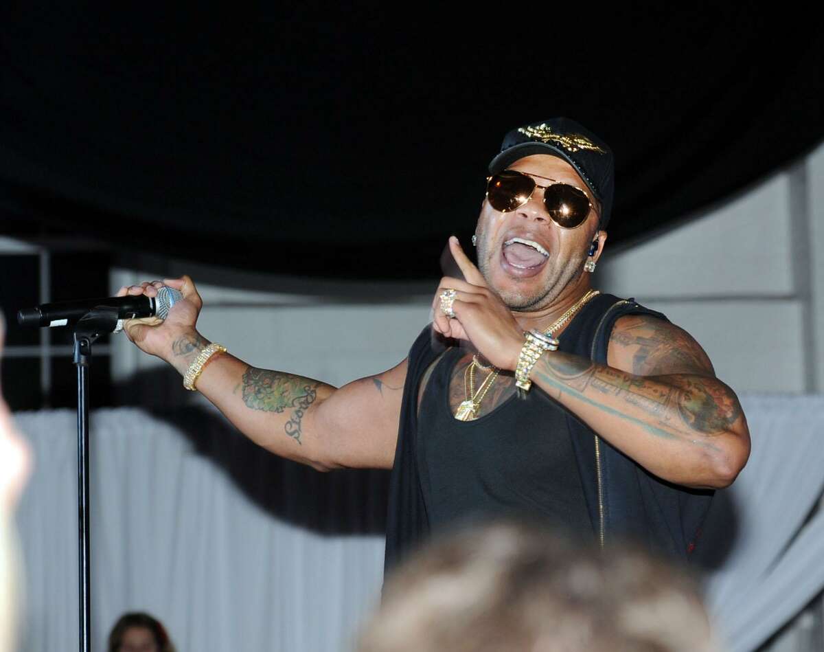 Musician/rapper Flo Rida performed during the Greenwich International Film Festival opening night party at the Boys & Girls Club of Greenwich, Greenwich, Conn., Friday night, June 2, 2017. The party also featured actress Sophia Bush as well an appearance by Barbara Bush, the daughter of former President Georege W. Bush. The festival's jury awards were also presented.