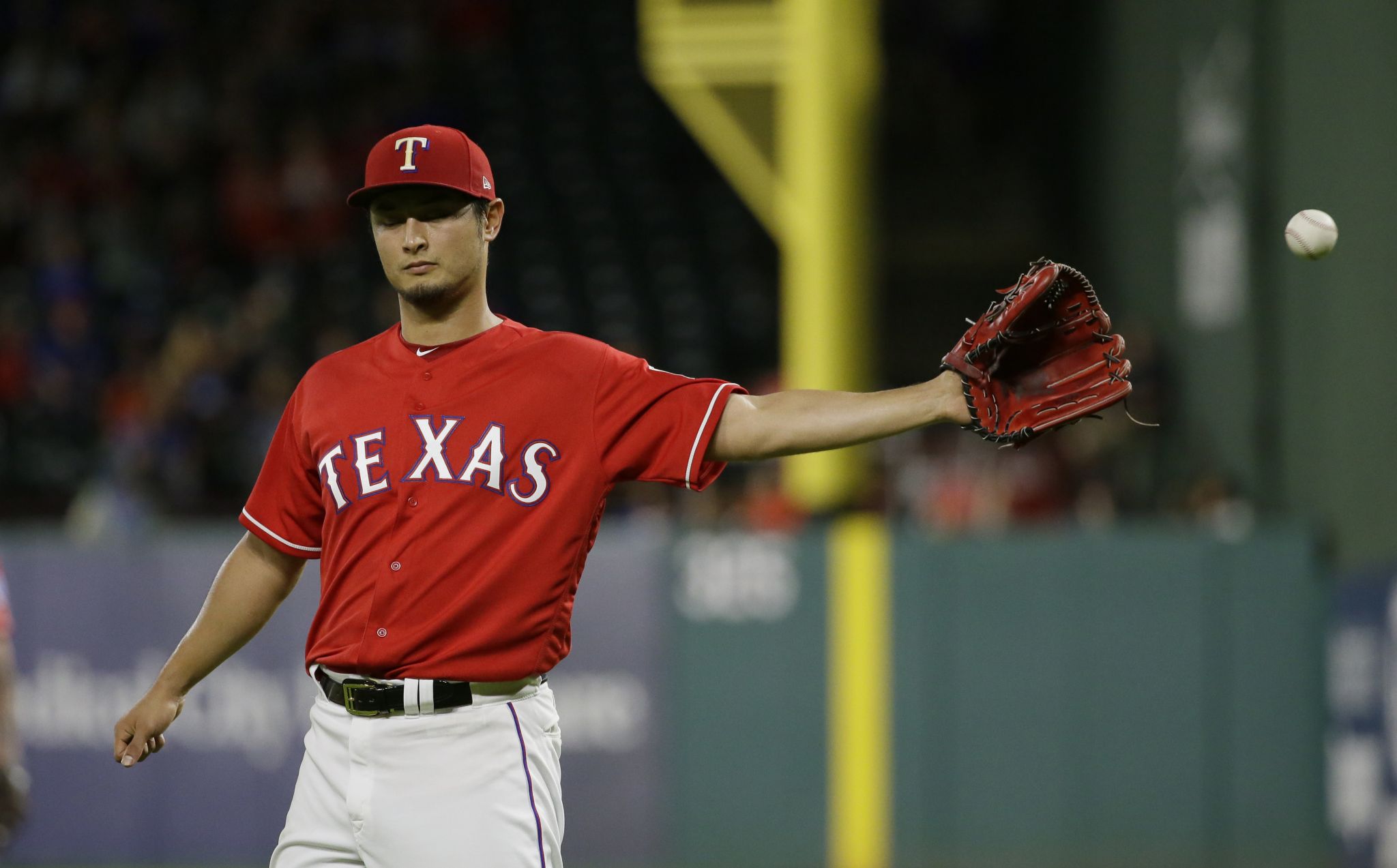 JUN 02, 2017: Houston Astros first baseman Yuli Gurriel #10 during an MLB  game between the Houston Astros and the Texas Rangers at Globe Life Park in  Arlington, TX Houston defeated Texas