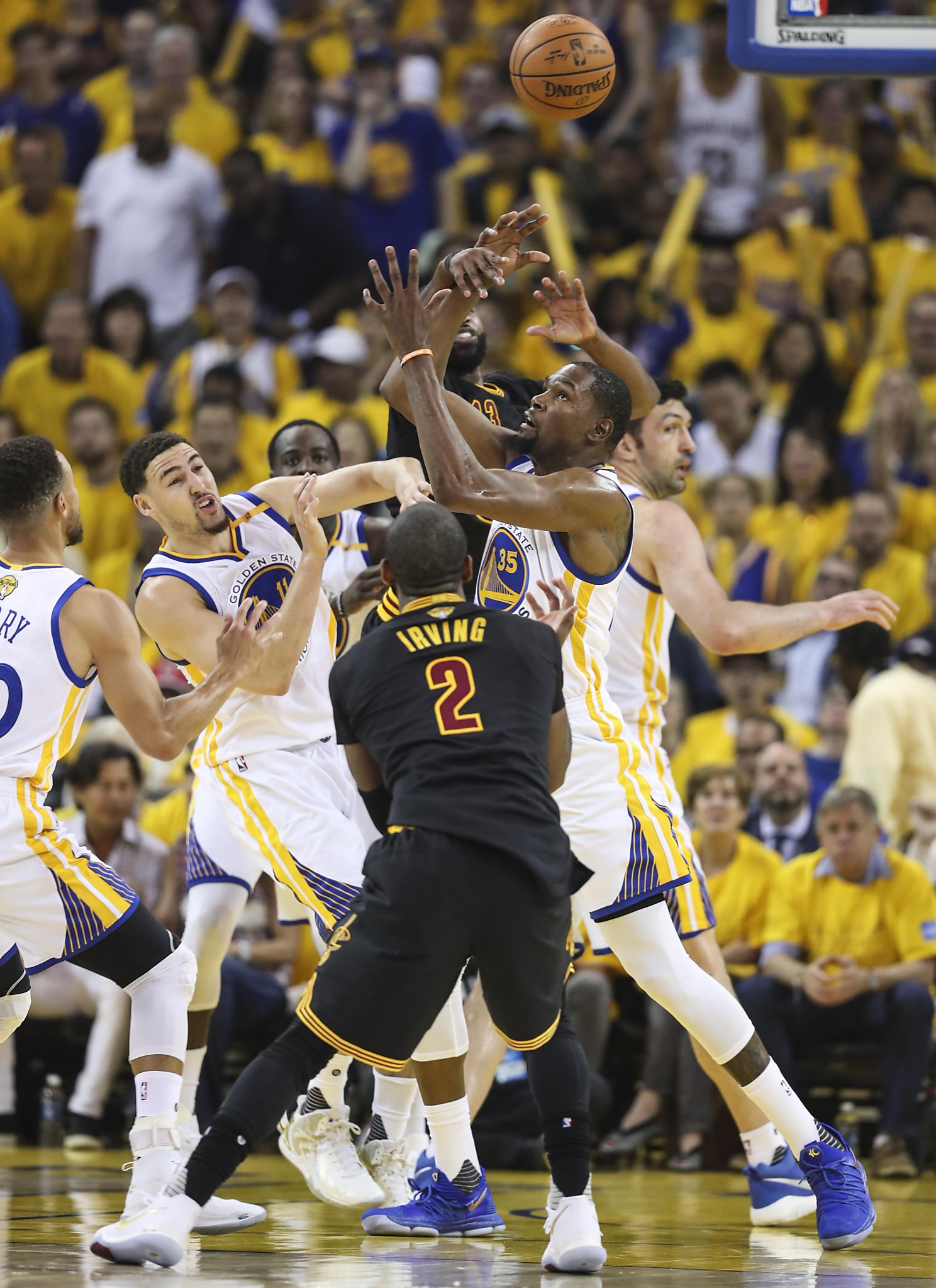 Warriors’ Kevin Durant making defensive impact in Finals