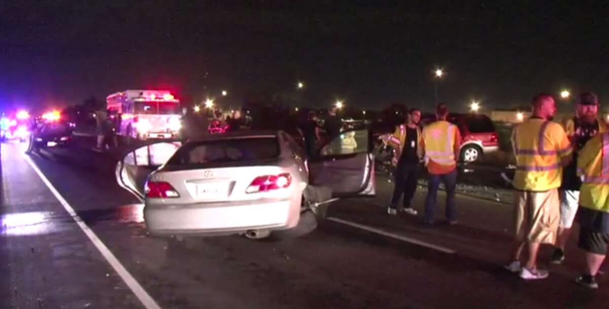 Nine injured, including seven children, in southeast Houston crash