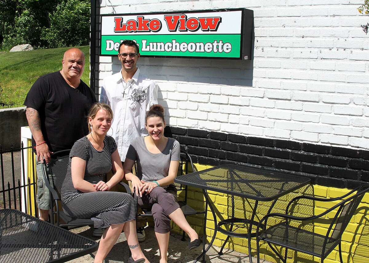 The deli on Hayestown Road in Danbury, Conn., is under new ownership and management, and the name has been changed to Lake View Deli. The new owners are Dennis Marrero and Tiffany England, left, and the managers are Roy and Tory Miller, right.