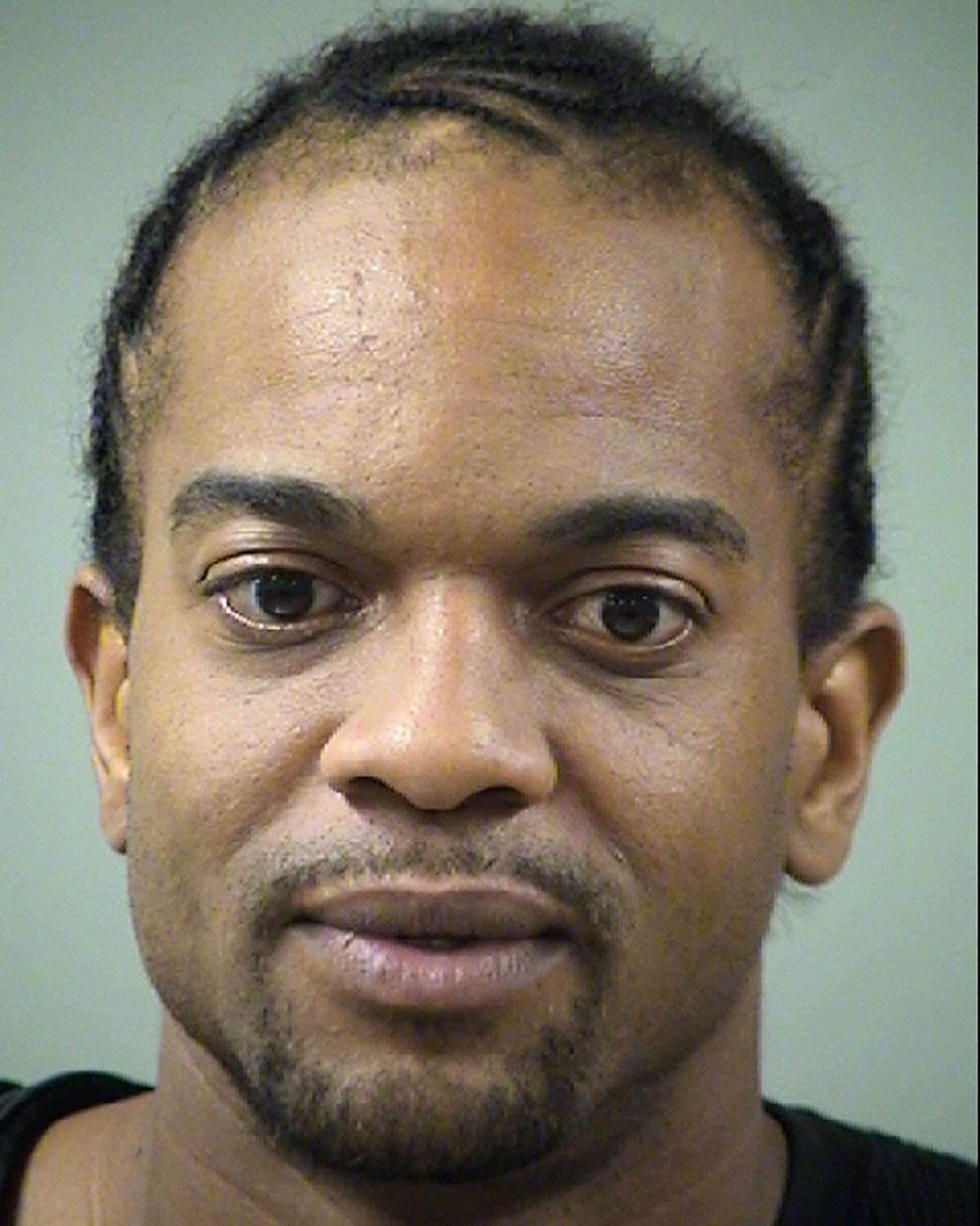 San Antonio Police Chief William McManus has said Adrian Hardeman, seen here in an undated mugshot, is the suspect in the fatal shooting of a woman and kidnapping of a 1-year-old child on Monday, June 2, 2017, at a North Side apartment. Hardeman was later shot dead by law enforcement in a neighboring county.