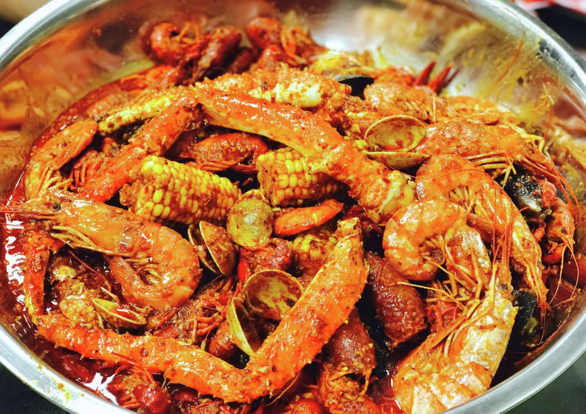 Cajun Crawfish, 5519 W. Loop 1604 N. Suite 102: Owner Henry Le marries the Gulf Coast and Southeast Asia in this new Vietnamese and Creole hybrid restaurant. And please, don't forget to wear the provided plastic bibs as you chow down on giant steel bowls of shellfish doused in Asian spices. 210-233-1030. Facebook: Cajun Crawfish San Antonio