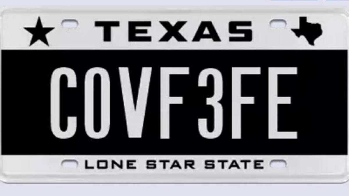 Chad Wixon's ordered a personalized license plate inspired by President Donald Trump's "covfefe" tweet. Keep going to see other personalized license plates rejected by the Texas DMV.