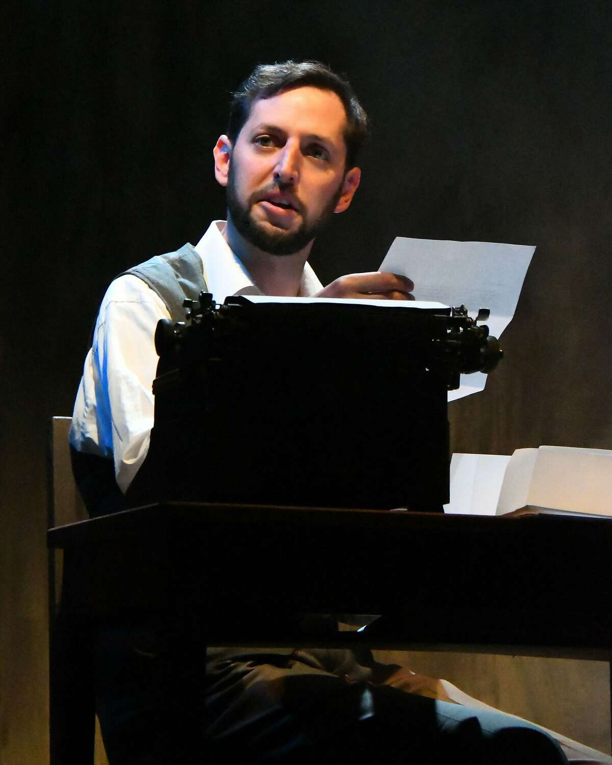 Chris Morrell in Custom Made Theatre Company's "Mother Night."