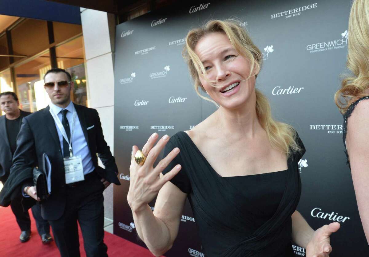 Renée Zellweger one of the 2017 Changemakers Honoree's arrives on the red carpet for the 3rd annual Changemaker Honoree Gala cocktail reception at Betteridge Jewelers to kick off the 2017 Greenwich International Film Festival on Thursday June 1, 2017 in Greenwich Conn.