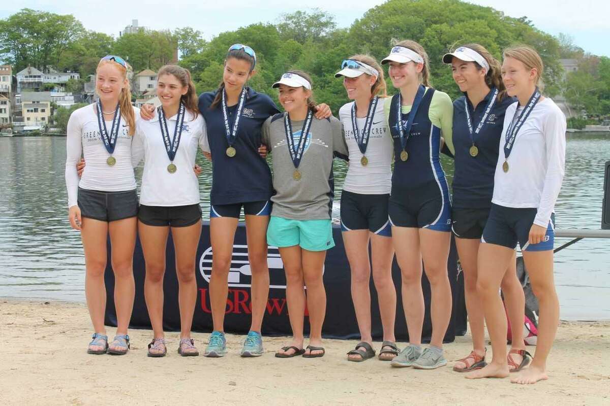 Greenwich Crew’s women’s varsity eight boat qualified to compete in the USRowing Youth National Championships this weekend in Sarasota, Fla., after excelling at the Northeast Youth Rowing Championships recently.