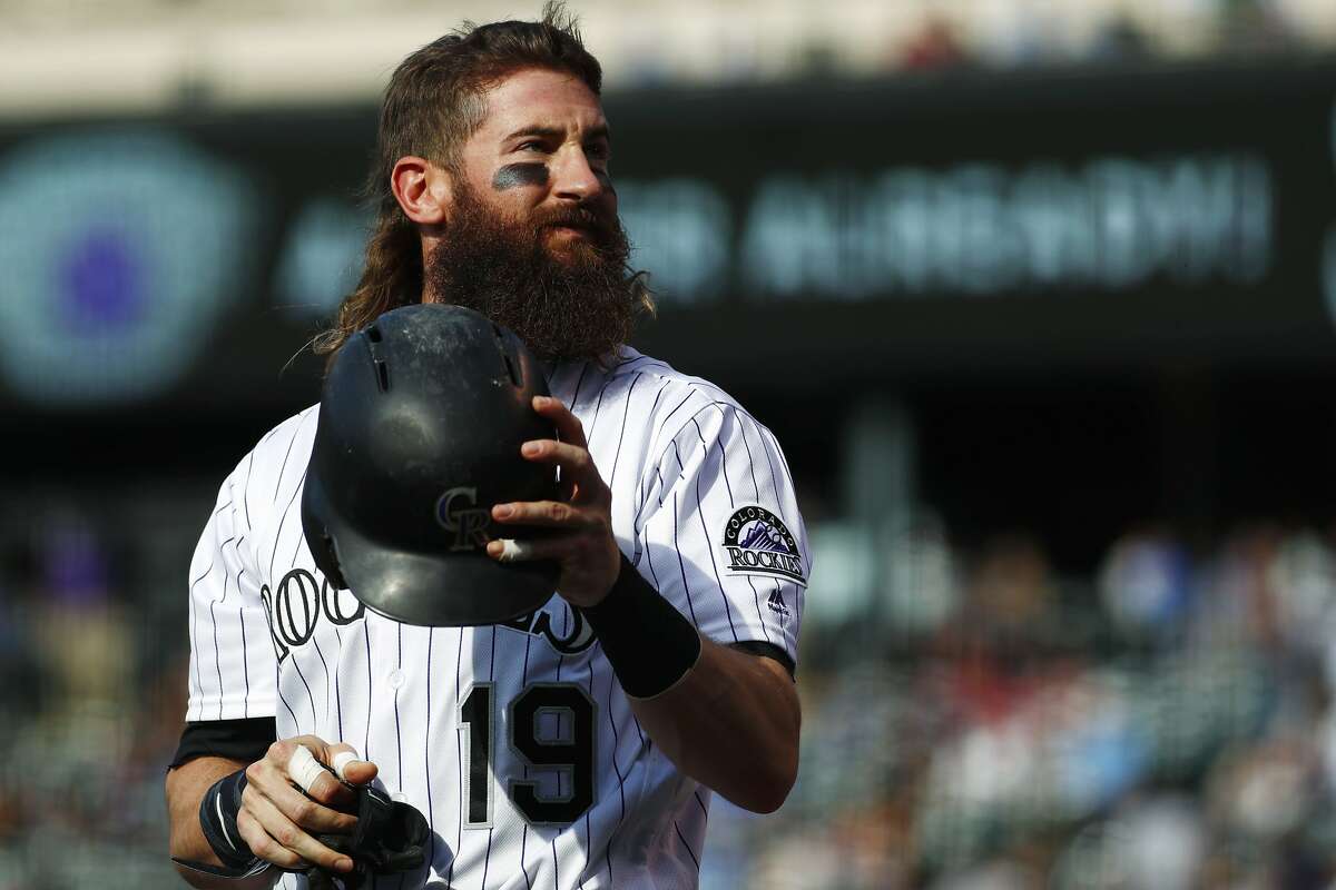 Complete with beard and mullet, Blackmon leads Rockies