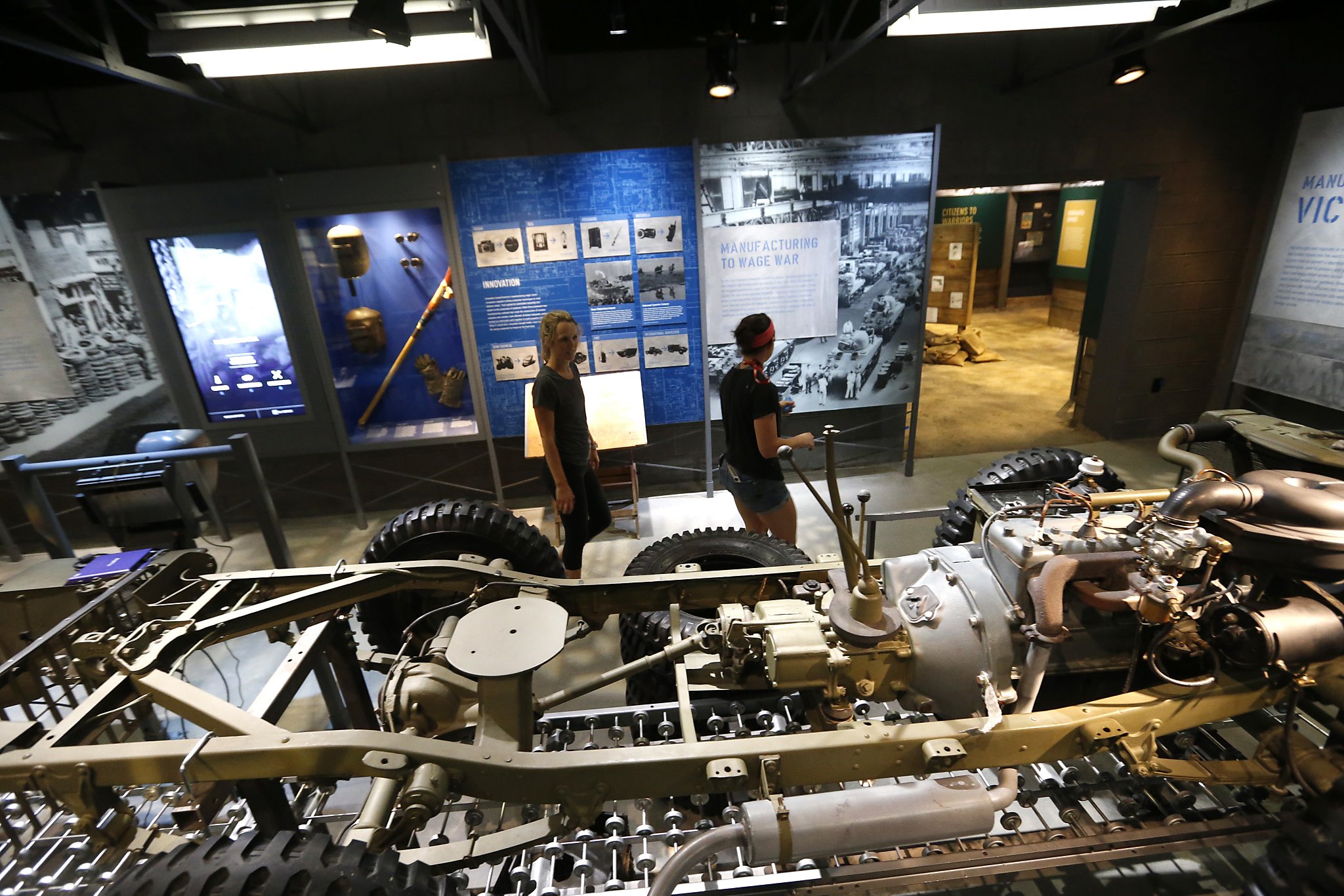 Recalling the home frontat World War II museum