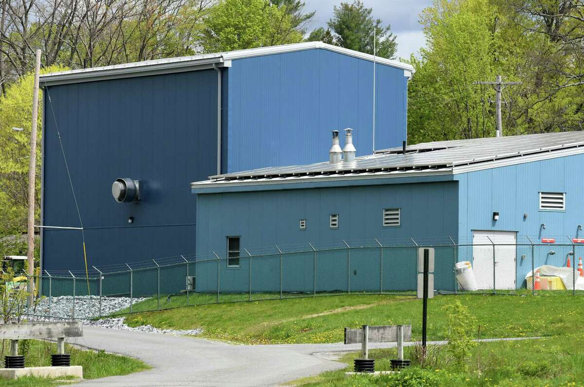 The Hoosick Falls water treatment plant on Wednesday, May, 10, 2017, in Hoosick Falls, N.Y. (Will Waldron/Times Union)