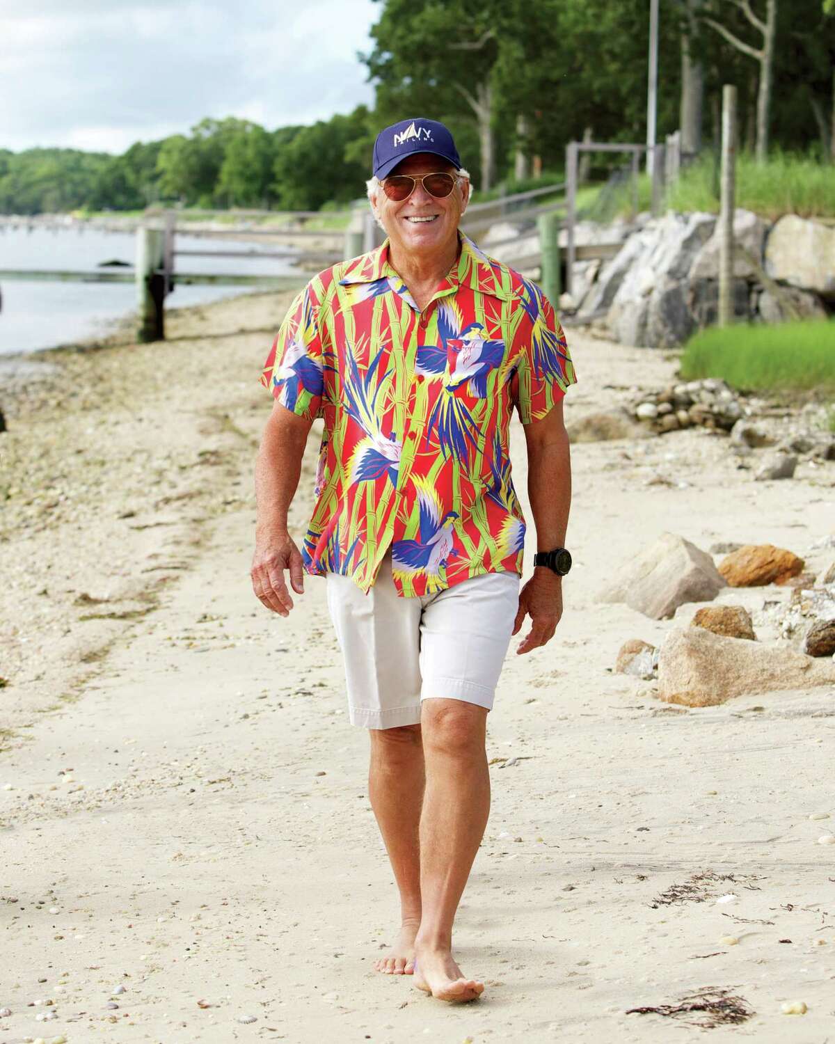 Jimmy Buffett performs in the Woodlands in 2020.