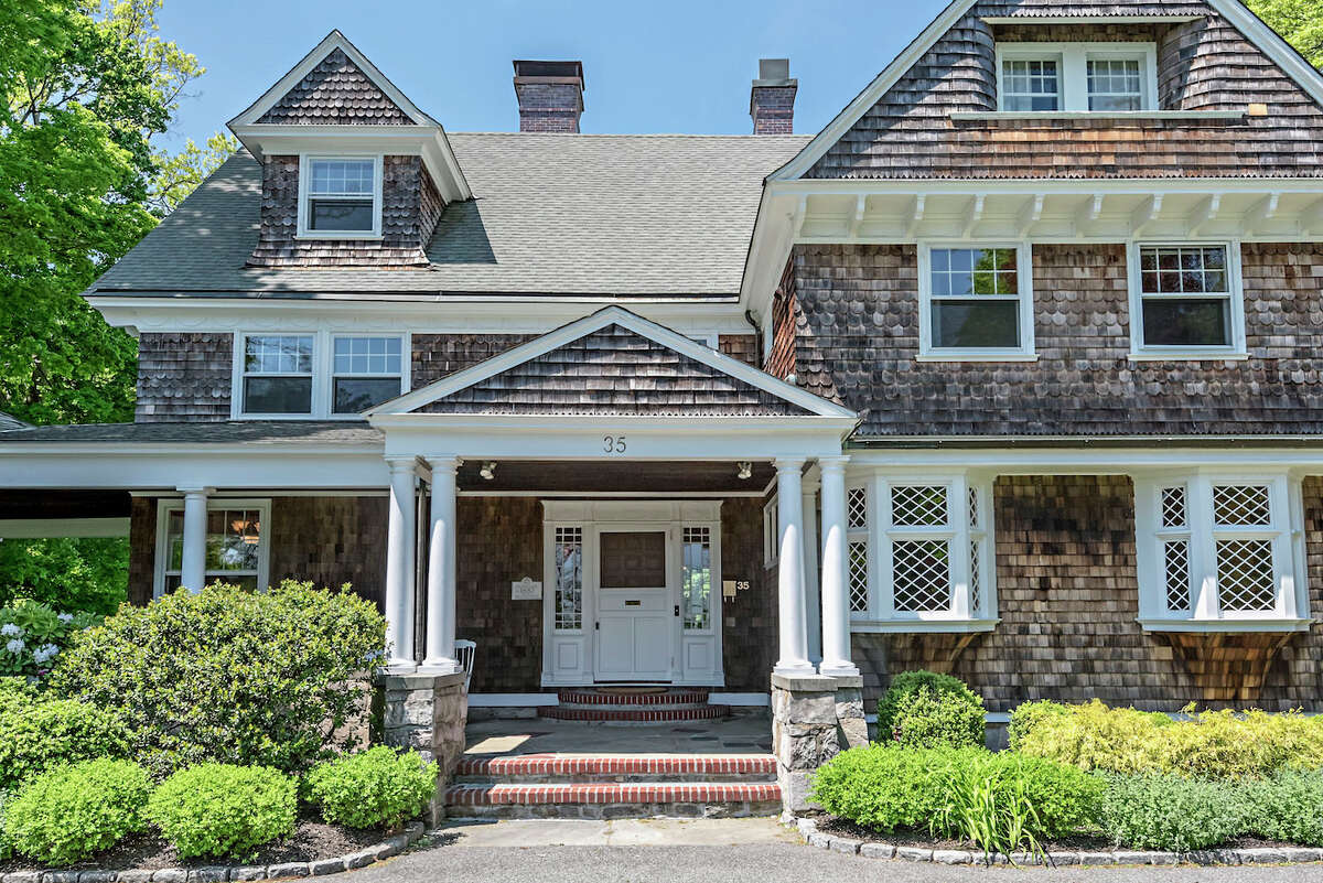 "Overlook," at 35 High Ridge Avenue in Ridgefield, Conn. was built in 1882 along Publishers Row. Since then, four families have called the classic shingle-style house their home.