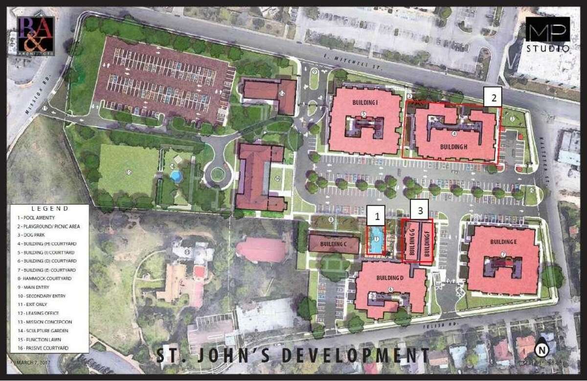 Local company 210 Development Group removed its proposal for an apartment complex next to the mission from Wednesday’s agenda of the city Historic and Design Review Commission after city staff decided not to support its updated design.