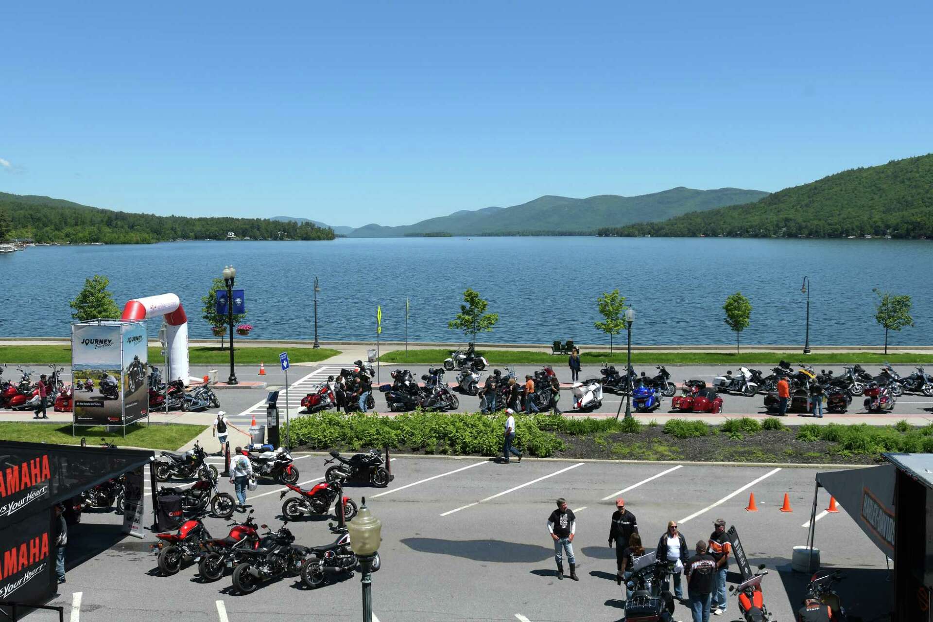 Débardeur Femme – Americade Motorcycle Rally 2007 – 25 Ans Lake George – Taille S