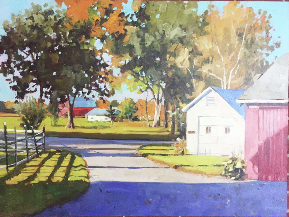 Midland’s Alan Maciag work “Early Summer” won first place at the annual Spring Into Art exhibition, which continues through Sunday, June 18, at First Congregational Church, 403 South Jefferson Ave. in Saginaw.