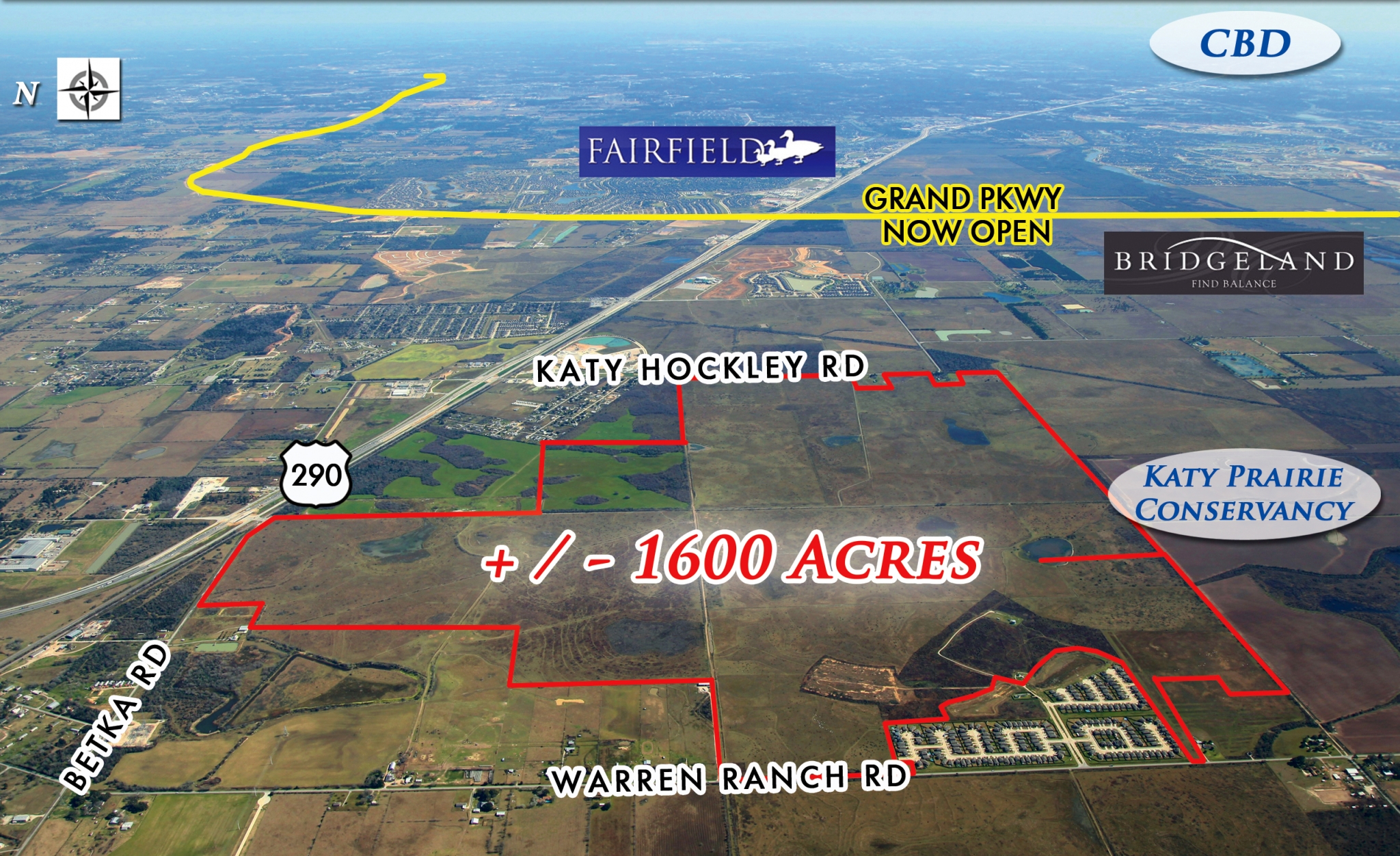 1 600 Acres To Be Developed On Houston s Far Northwest Outskirts