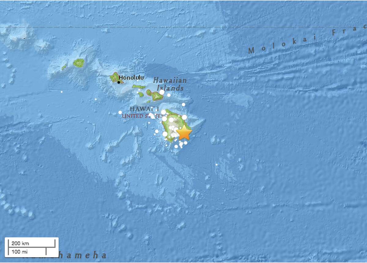 Magnitude 5.3 earthquake strikes the Big Island in Hawaii
