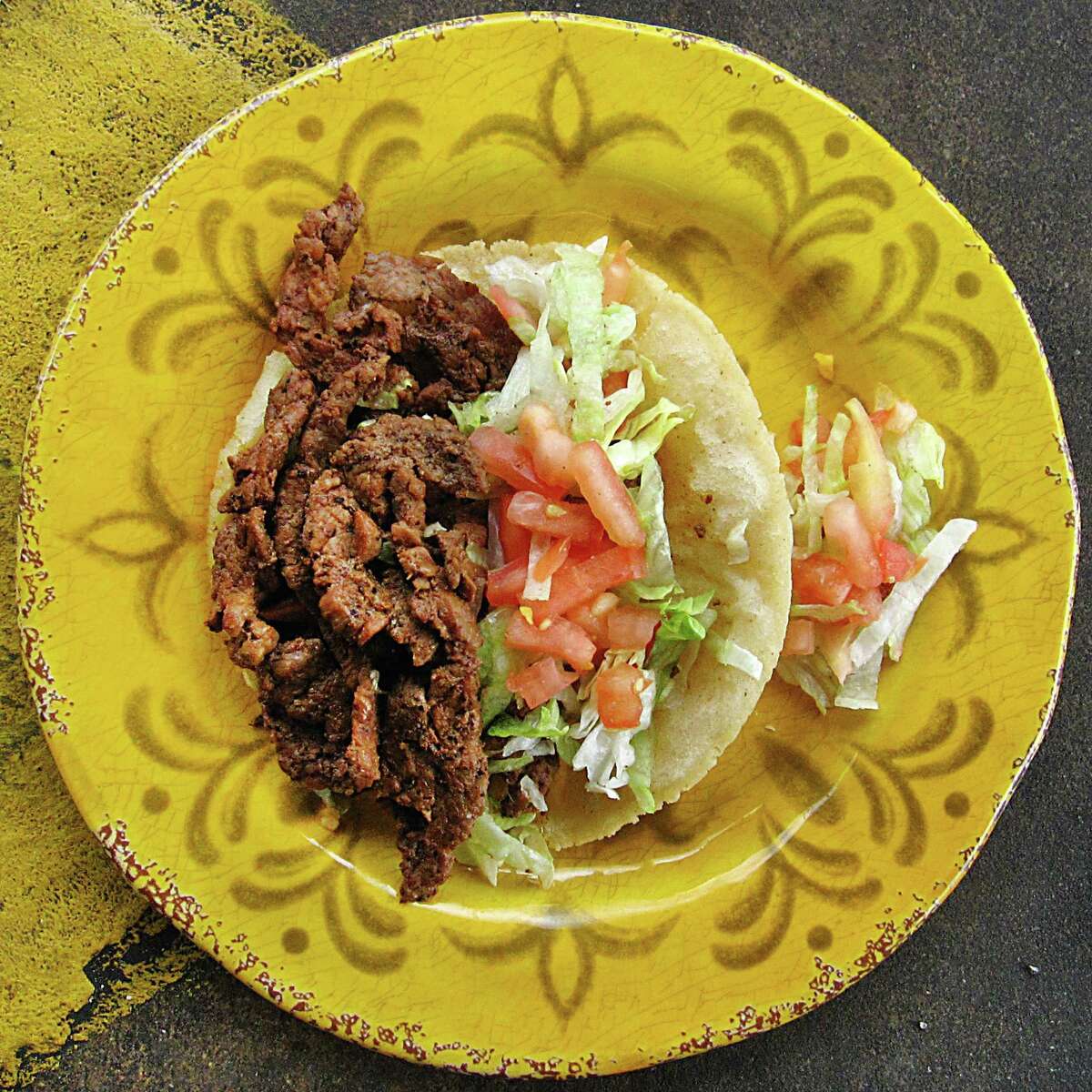 Taco of the Week: Beef fajita puffy taco from Oscar's Taco House.