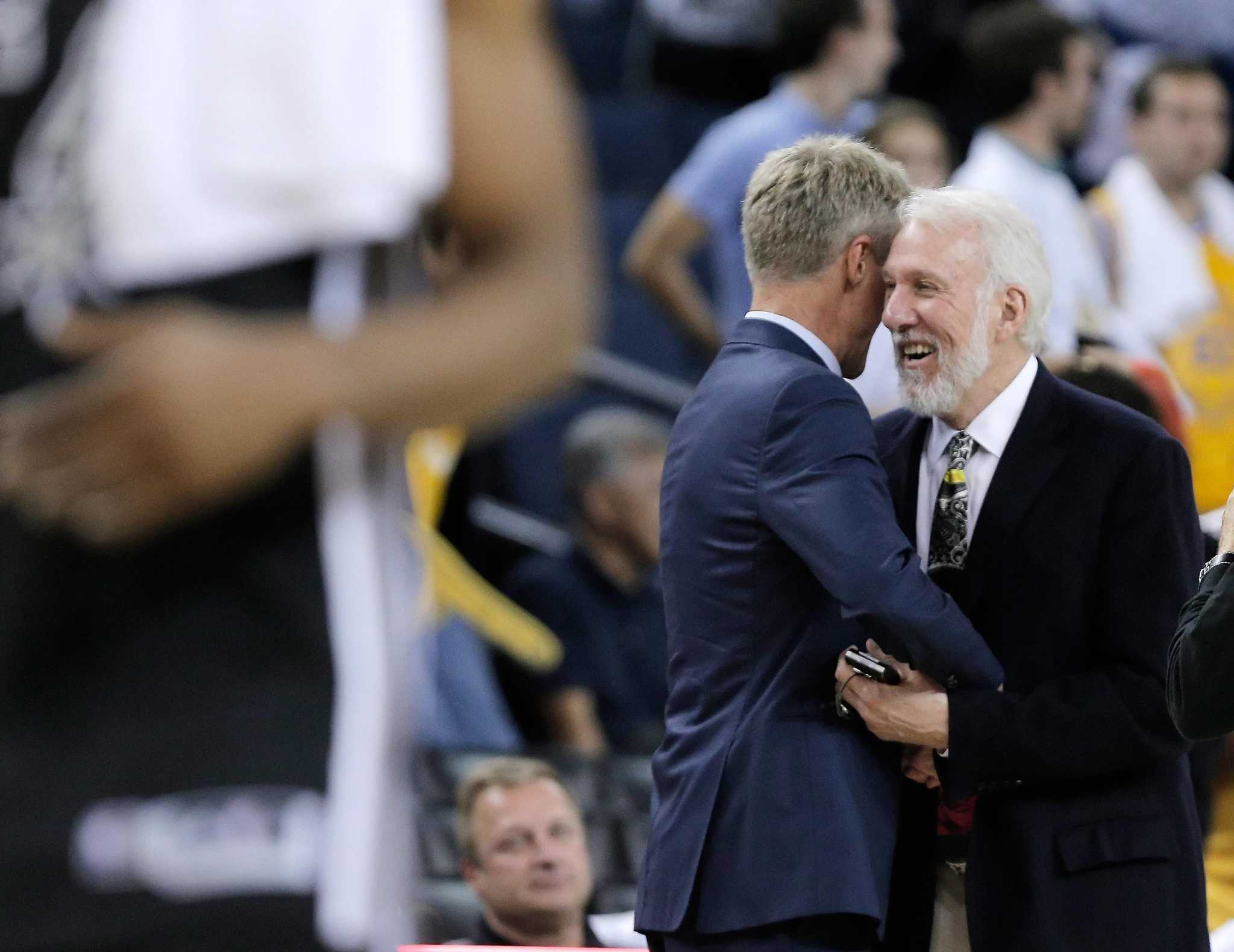 Steve Kerr's son, other NBA offspring work for Spurs