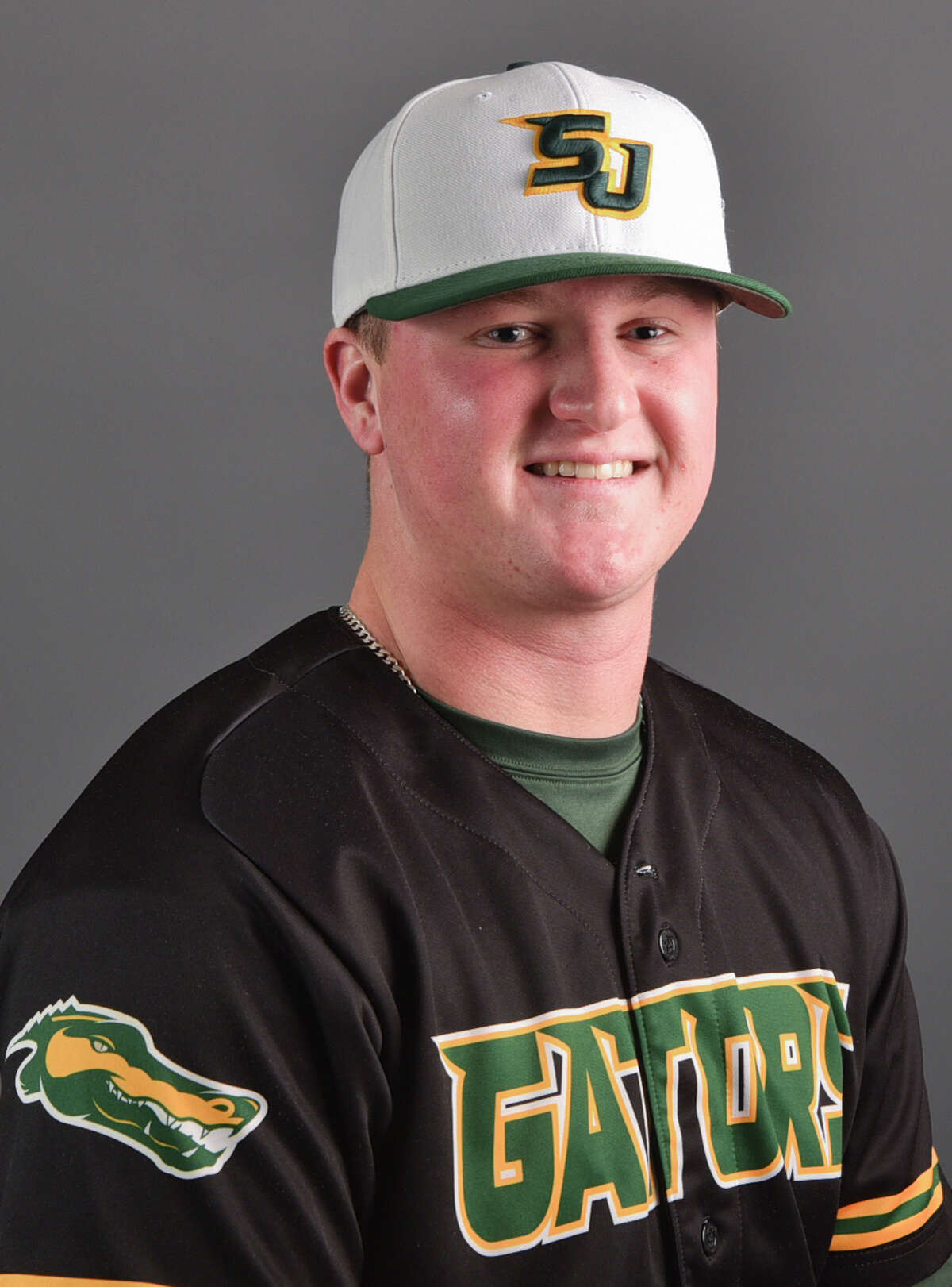 San Jacinto baseball player and New Caney High School alum Brett Wright.