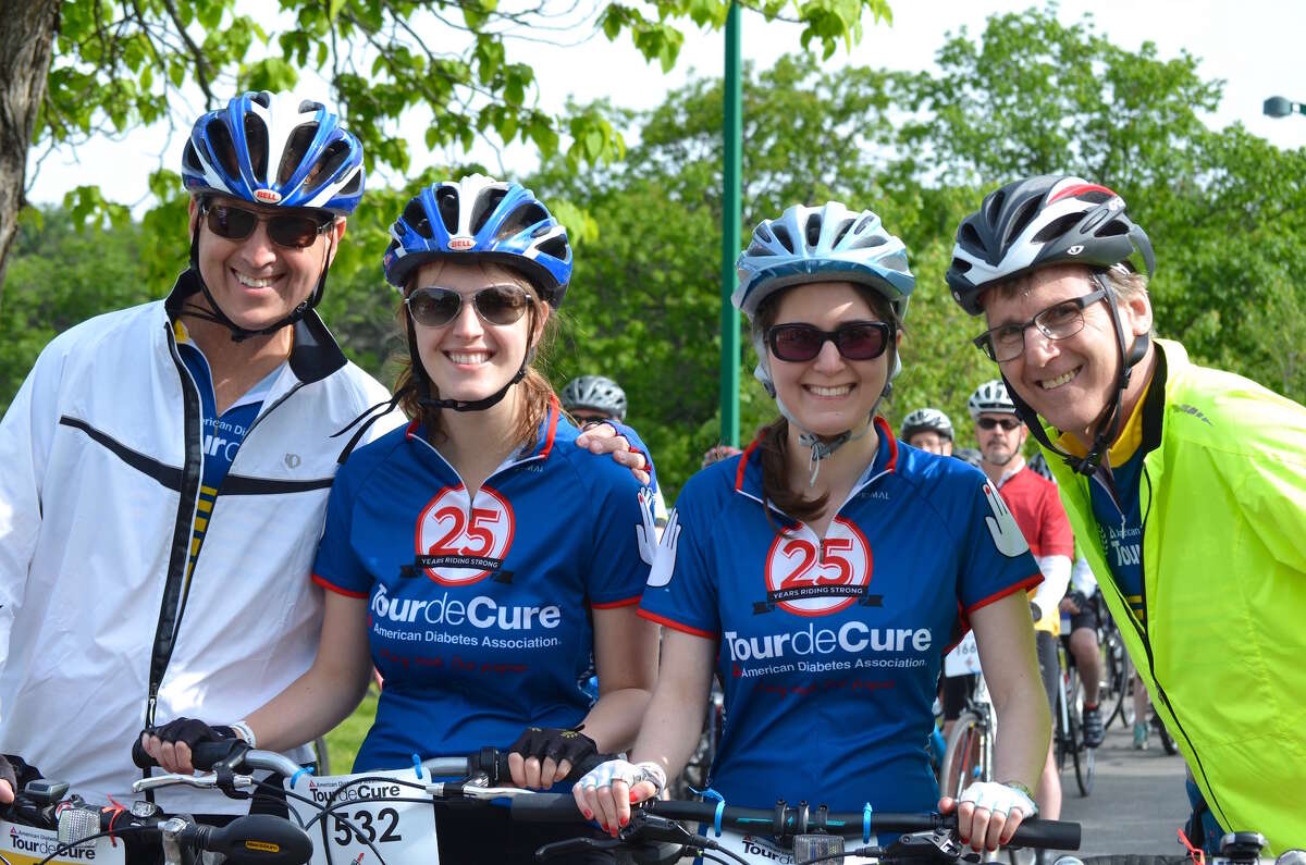 More than 1,500 cyclists gathered at Saratoga Spa State Park Sunday for the American Diabetes Association?s 26th annual Saratoga Tour de Cure, the premier cycling event in the Capital Region dedicated to finding a cure for diabetes. (Edward Parham)