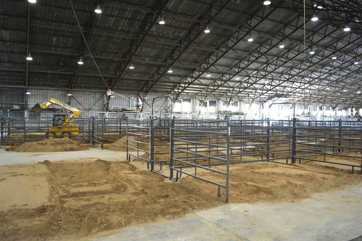 With the help of a TDCJ inmate work crew, the pens are now in place at the Ollie Liner Center for the 35th annual Panhandle Parade of Breeds, which is scheduled for June 15-17.