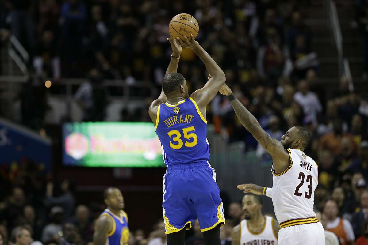 Memorable Moments Kevin Durant’s 3s Kept Cavaliers At Bay Lifted Warriors To Titles