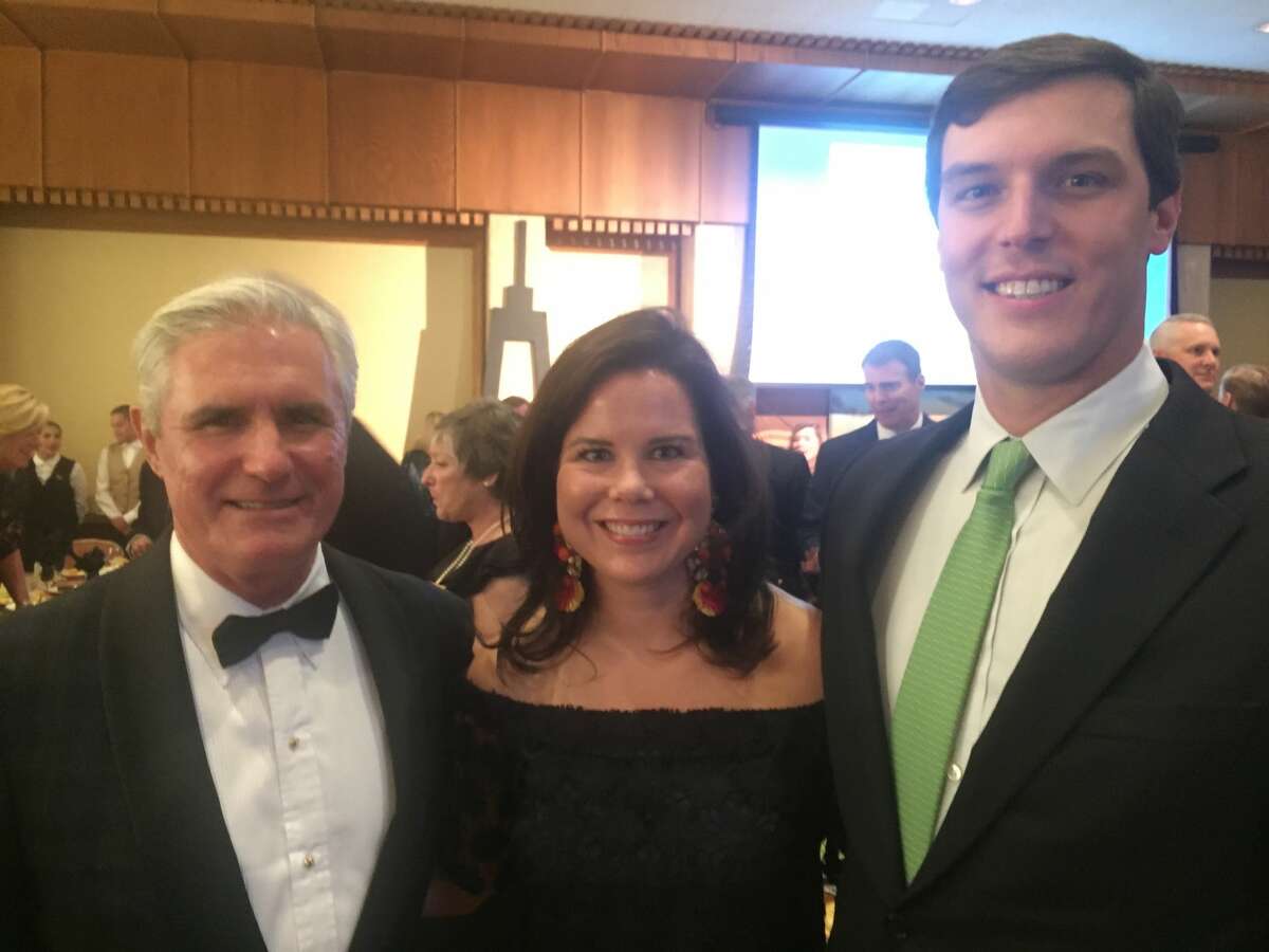 Petroleum Hall of Fame: Tim Leach, from lerft, Abbie Giraud and Will Giraud