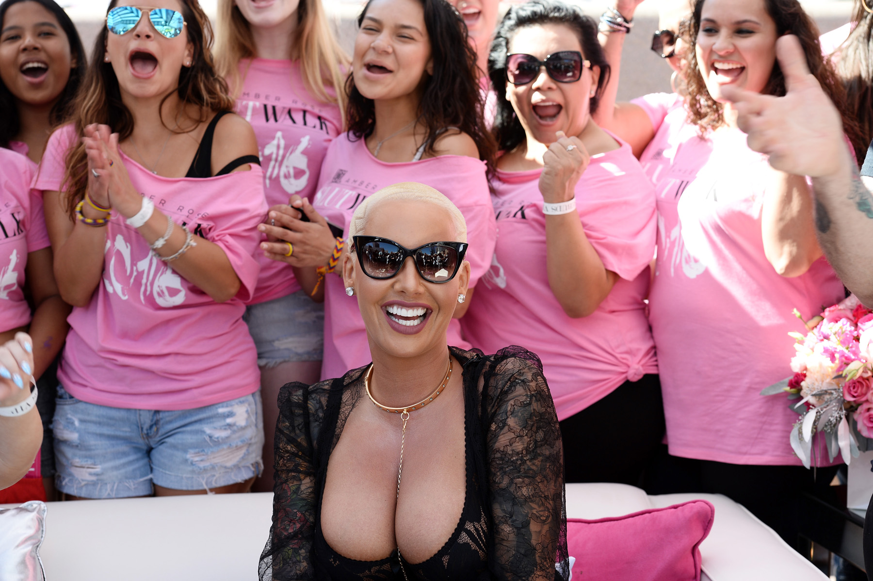 Amber Rose Announces Third Annual SlutWalk With NSFW Bottomless Photo