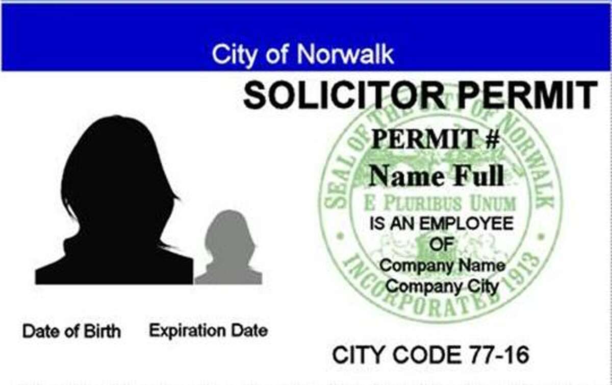 Norwalk residents encouraged to report solicitors without permits