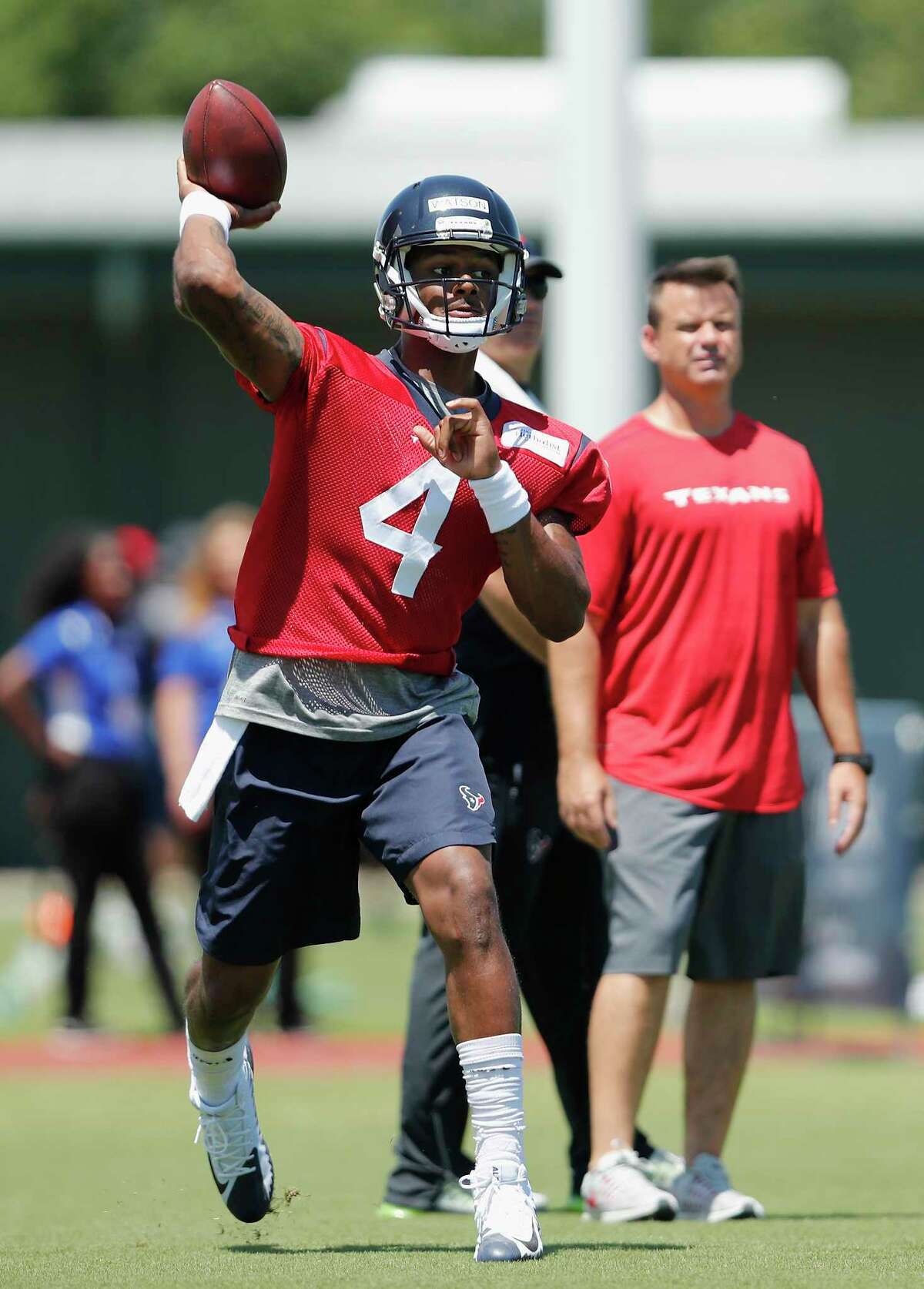 Deshaun Watson is the man the fans are eager to see, but the coaches likely will exercise more patience and let him develop behind Tom Savage for as long as that pecking order works for the Texans.