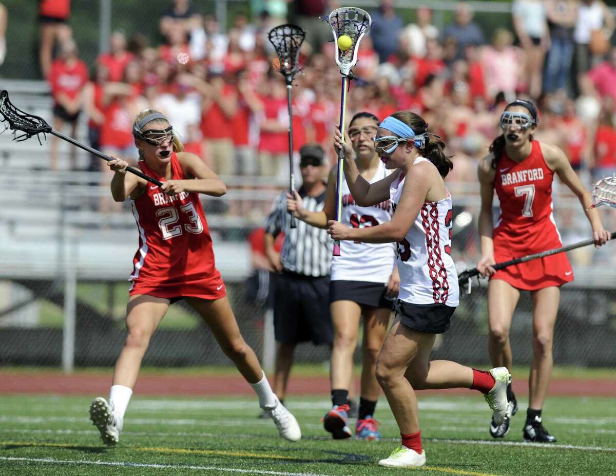 Girls lacrosse Branford tops Pomperaug for Class M title