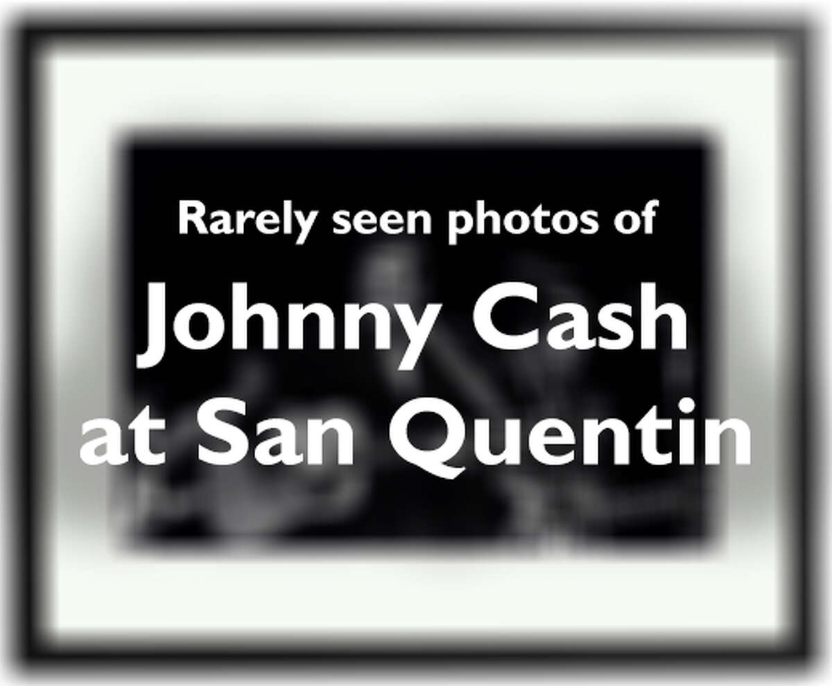 Sonic Editions is releasing for sale these never-before-seen photos of Johnny Cash at his legendary appearance with wife June Carter Cash at San Quentin. (Photo by ITV/REX)