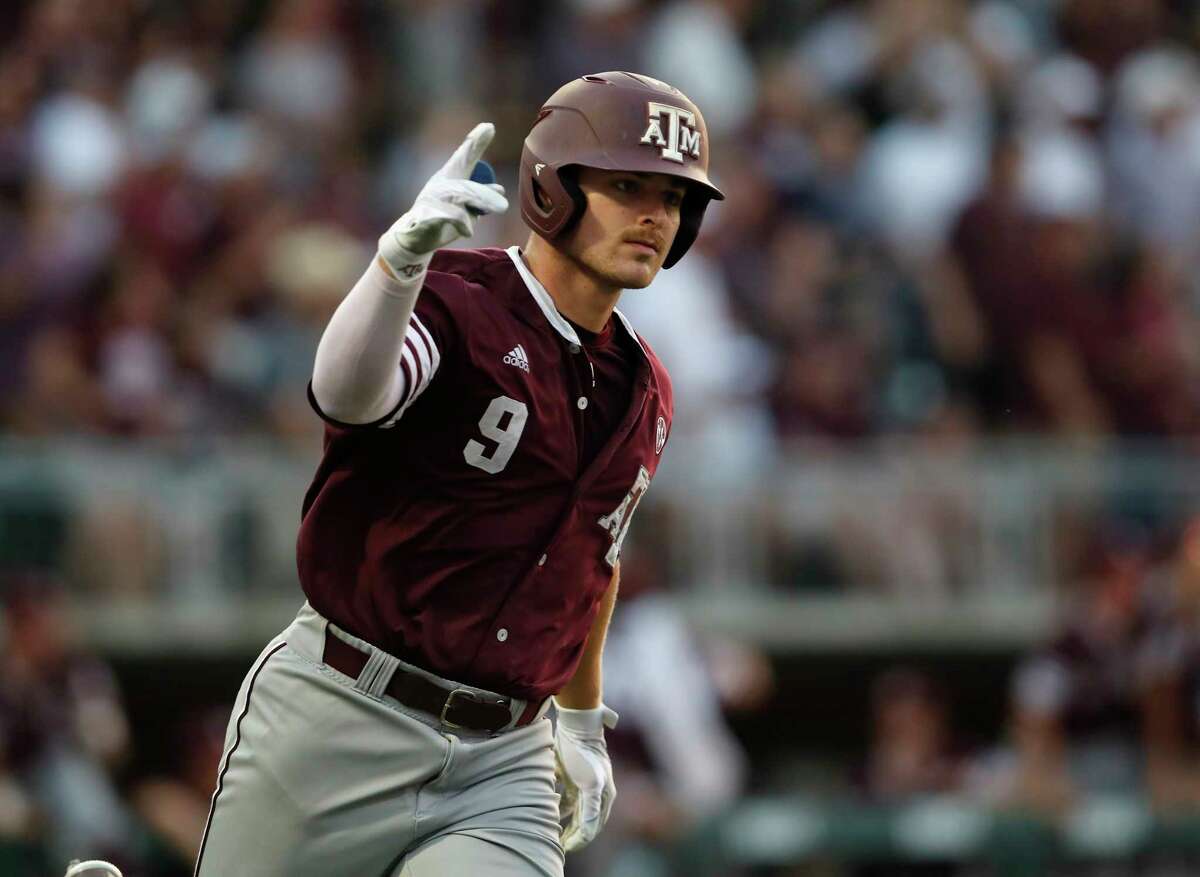 Walker Pennington, who homered in Saturday's super regional clincher, says nothing has come easy for the Aggies.