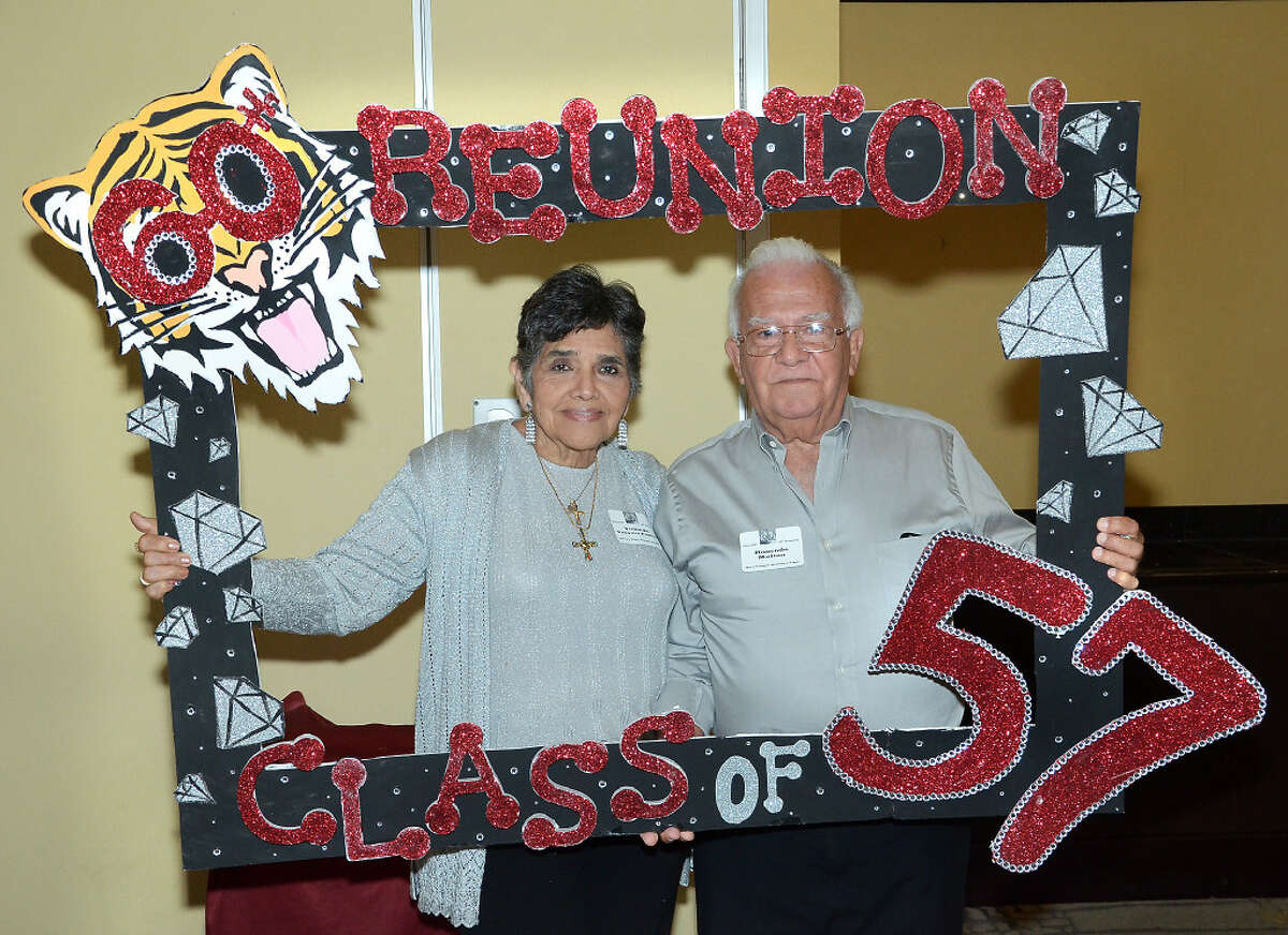 Yolanda Vasquez Padilla and Rosendo Molina were among those attending the 60th class reunion for the Martin high School Class of 1957, Saturday, June 10, 2017 at the Embassy Suites.