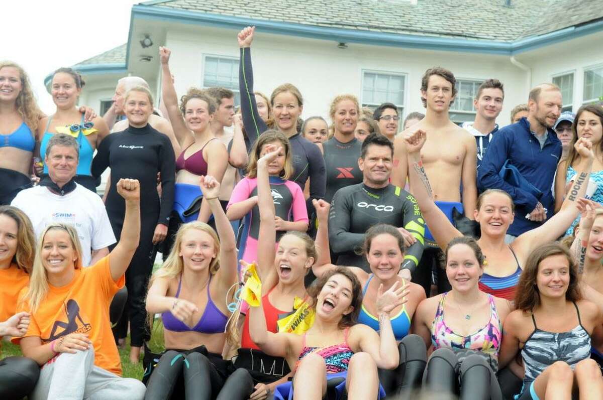 Annual Swim To Benefit Cancer Cause In Stamford Greenwich June 24