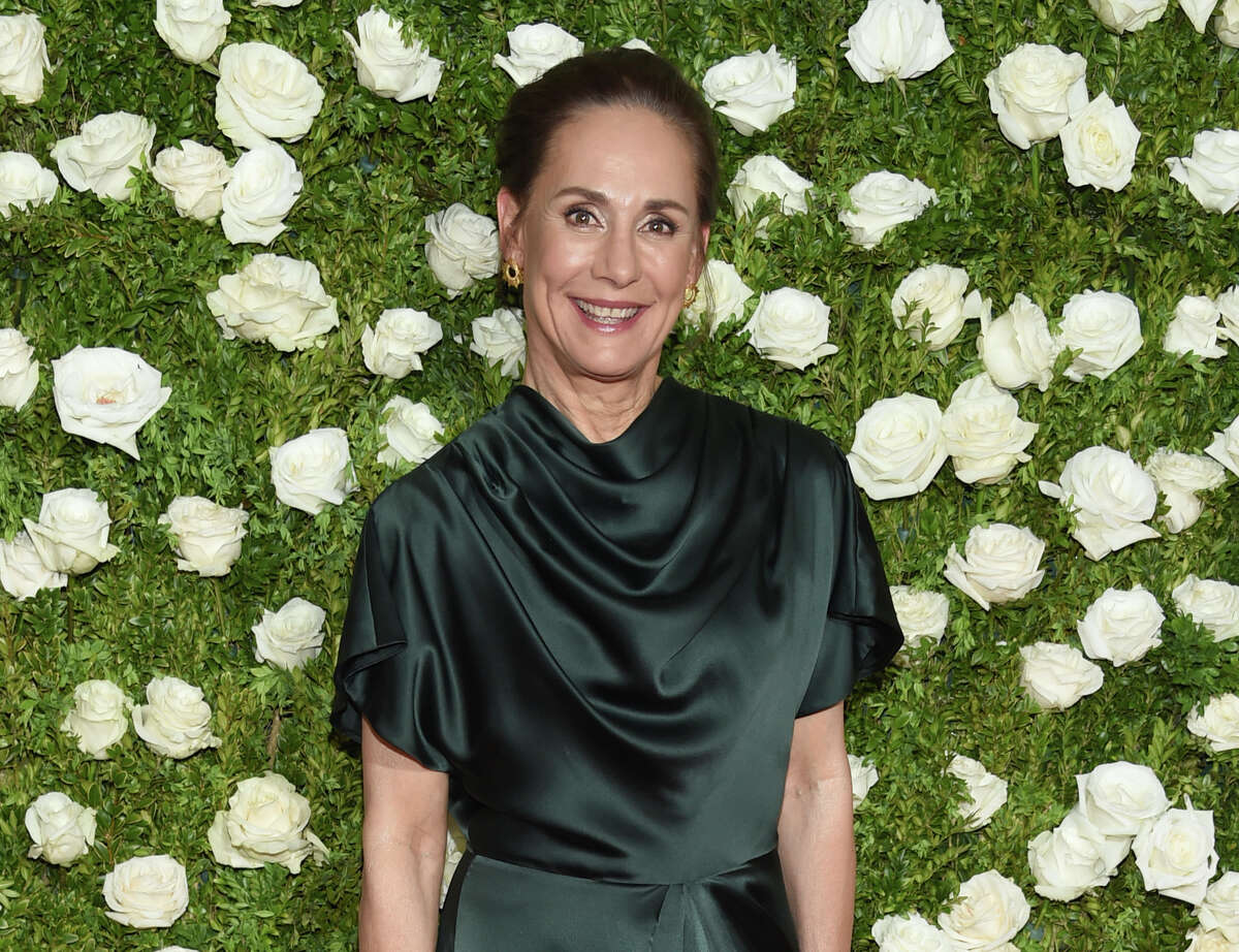 Laurie Metcalf arrives at the 71st annual Tony Awards at Radio City Music Hall on Sunday, June 11, 2017, in New York.