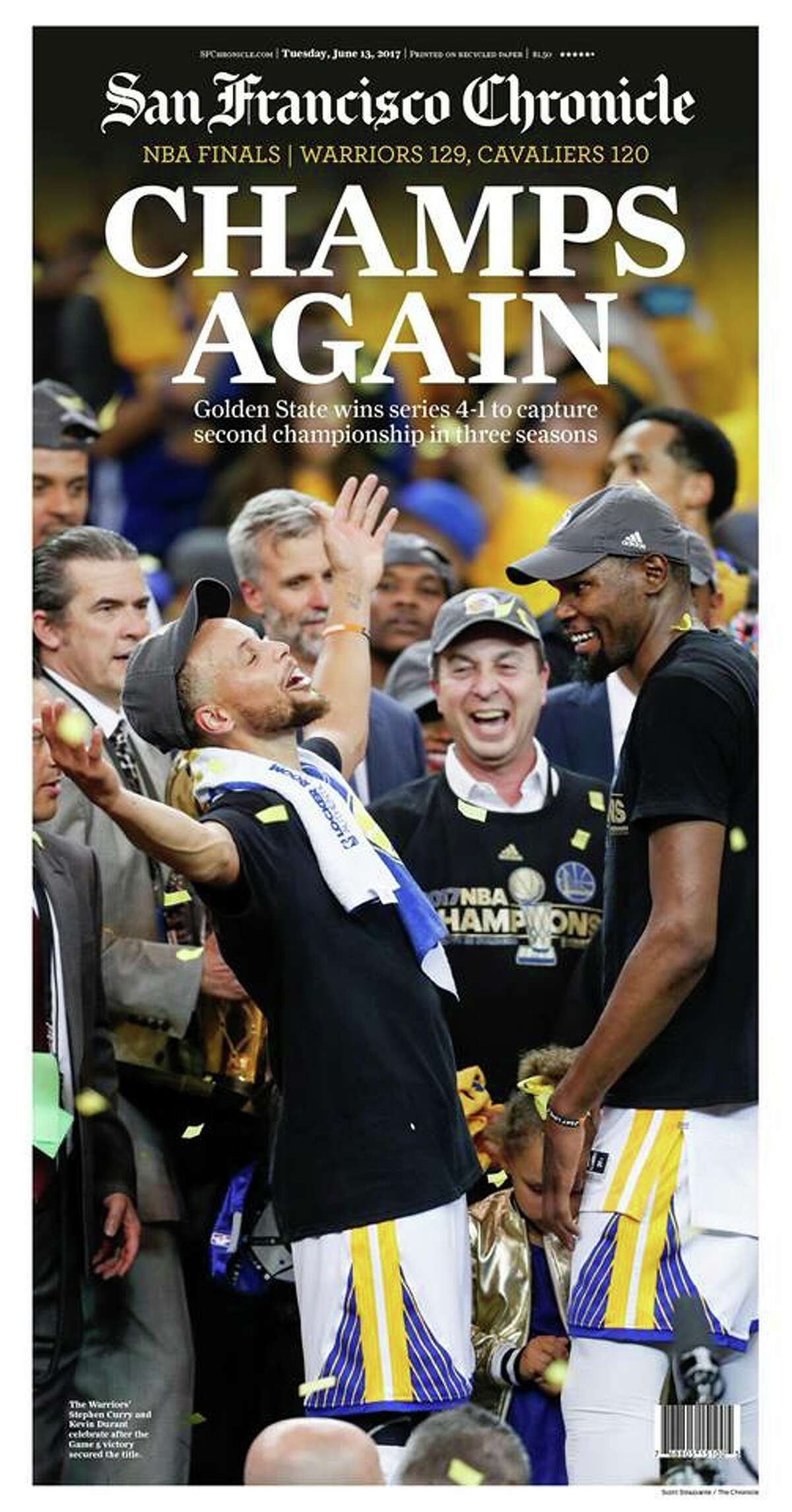 Golden State Warriors Best Ever cover print - San Francisco Chronicle  online store