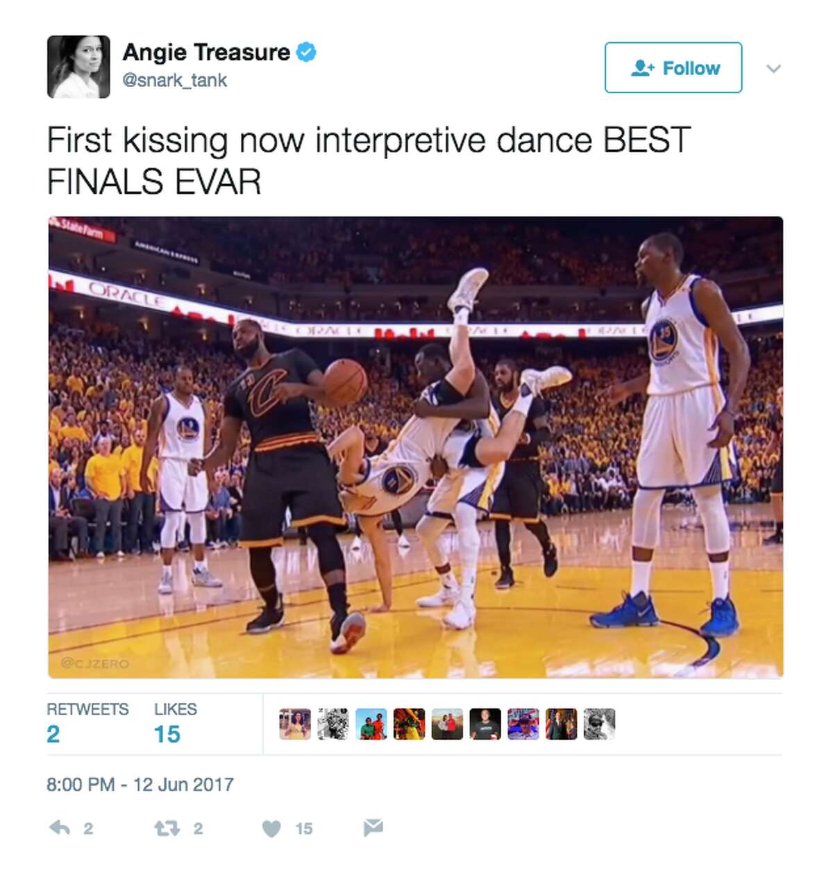 30 of the best jokes and memes from the final game of the 2017 NBA