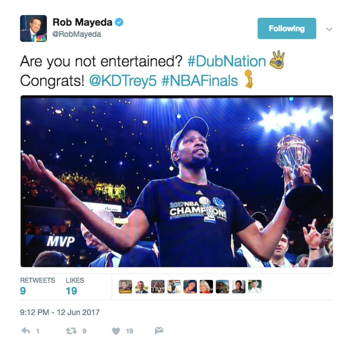 30 of the best jokes and memes from the final game of the 2017 NBA