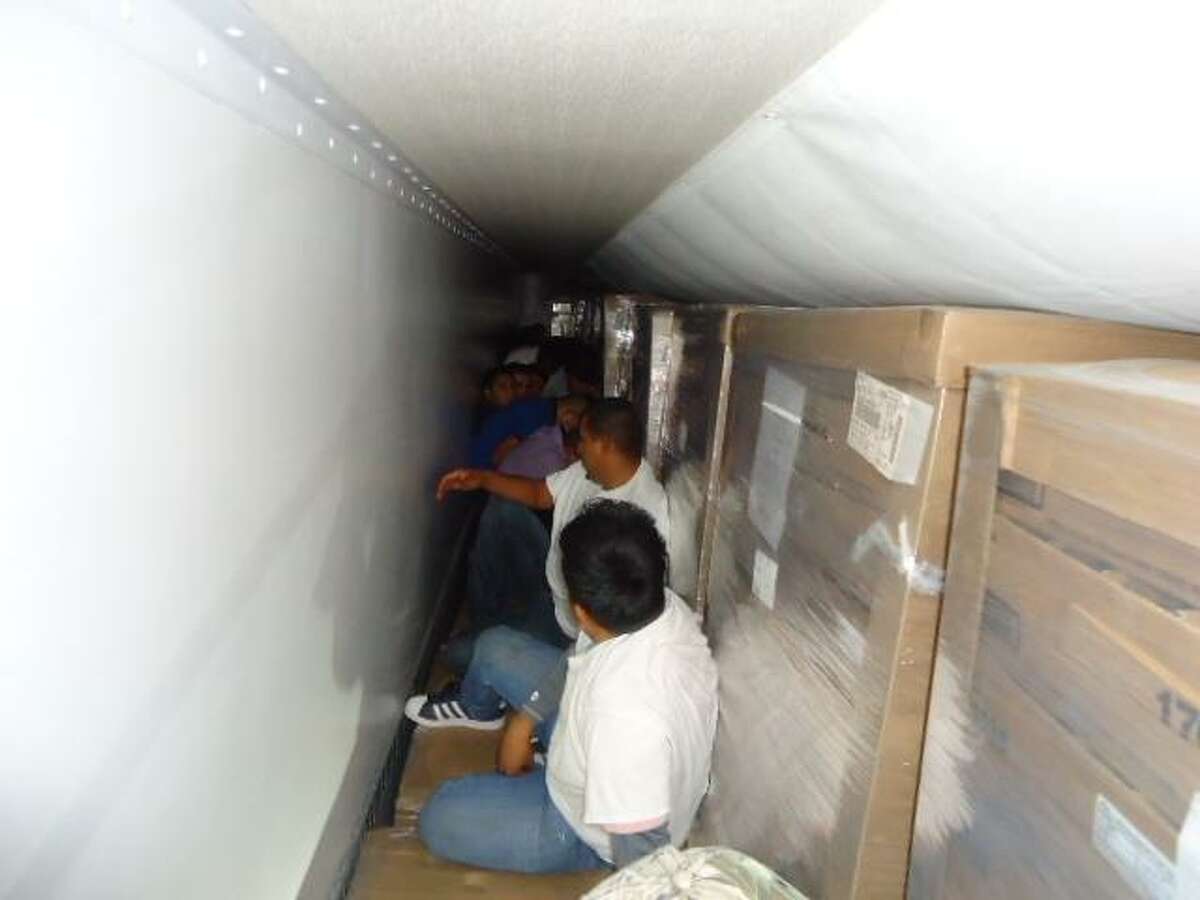59 immigrants who entered the country illegally were rescued by Border Patrol at the I-35 checkpoint.